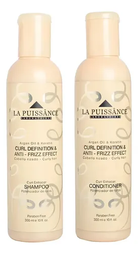 La Puissance Kit Shampoo + Acondicionador Cabello Con Rulos