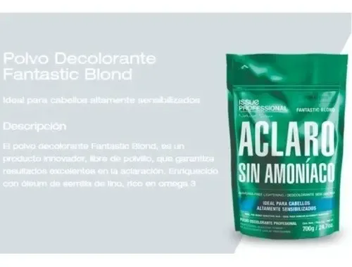 Polvo Decolorante Issue Sin Amoniaco Pelo Sensible 700g Full