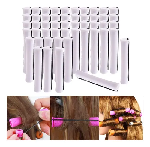 Varillas De Permanente De Onda Fría Para 50 Piezas 1,6 Cm