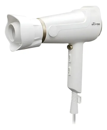 By-571 Secador De Pelo Silfab Shock De Frio Turbo – Blanco