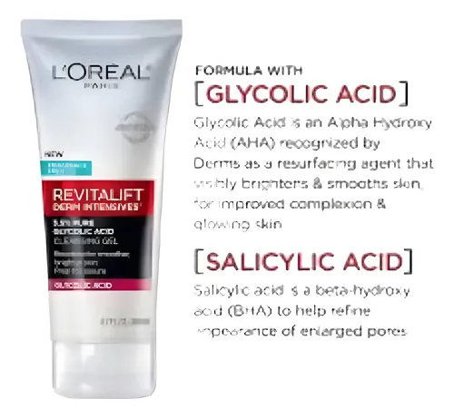 Gel Limpiador L’oreal Paris Revitalift 3,5% Pure Glycolic Ac