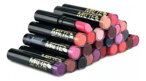 Labial Matte Flat Velvet L.a Girl Acabado Mate Color Giggle