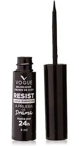Delineador De Ojos Liquido Vogue Resist 24h Larga Duración