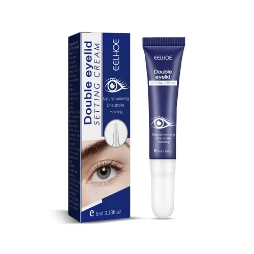 Crema Fijadora Para Párpados Dobles, Invisible Y Duradera