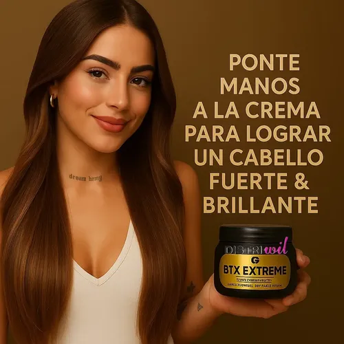 Máscara Baño De Crema Btx Extreme Frilayp Anti Frizz X 240