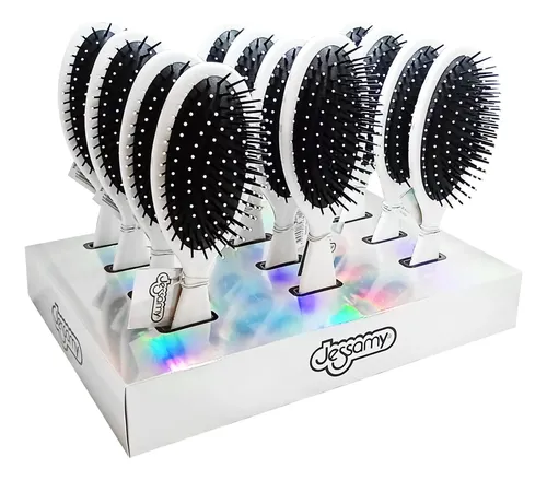 Cepillos De Pelo Diseño Tropical Jessamy Exhibidor X12u C50
