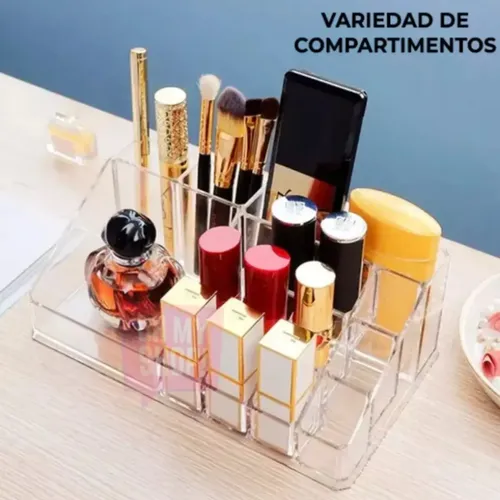 Porta Cosmeticos Maquillaje Labiales Organizador Acrilico