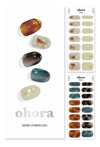 Tiras De Uñas De Gel Ohora Semi Curadas N Dreaming Con Acces