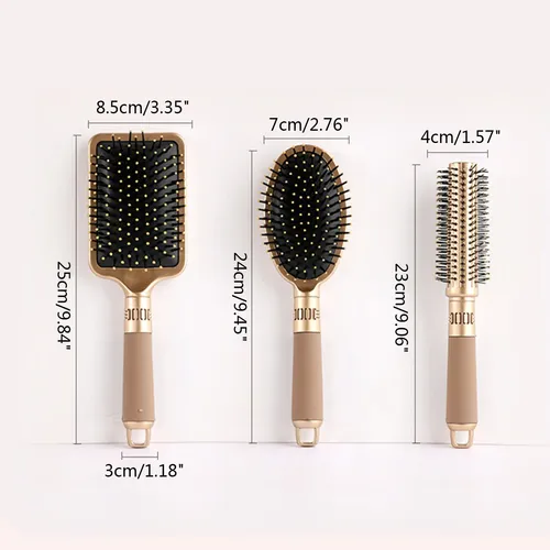 Cepillo De Paleta Profesional Para Todo Tipo De Cabello Y Ma