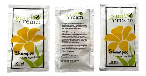 Shampoo Good Cream Hotelero En Sachets 10ml X 500u | Hotel