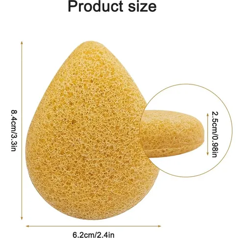 Esponja Konjac Sourceton St-4 Amarilla Para Rostro