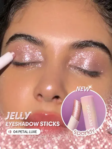 Sheglam Sombra De Ojos En Barra Cristal Jelly Glaze Con Bril Color 01 Frost Bite