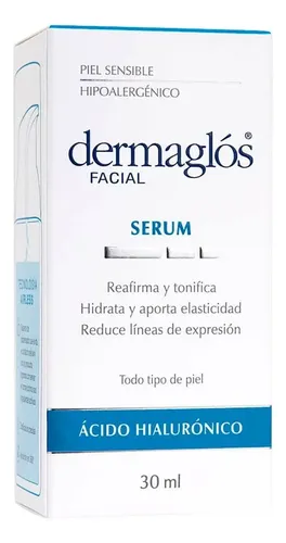 Dermaglós Facial Serum Doble Ácido Hialurónico Reafirma X30g