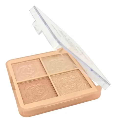 Paleta Iluminadores Polvo Shine Bright Maquillaje Saniye