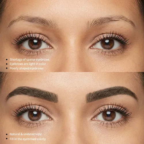 Gel Para Cejas Peel-off #03, Negro, Impermeable Y Resistente