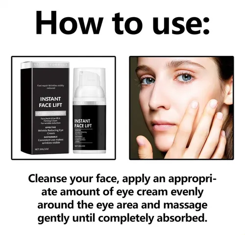I ] L Crema Y Estiramiento Facial Instantáneo, Reparadora,