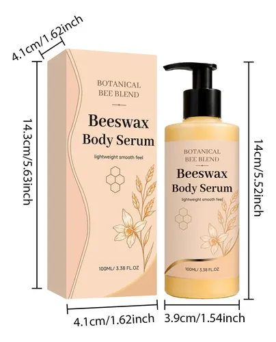 Sérum Corporal Hidratante De Cera De Abejas, Jojoba Y Ricino, 100 No