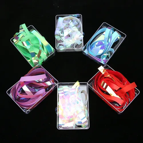 Lámina De Papel De Vidrio Moderna Para Decoración De Uñas, C