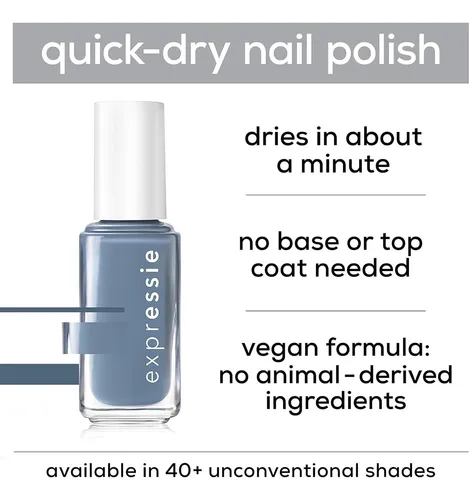 Esmalte Essie Expressie Fx Oro 24k Vegano 0.33 Fl Oz