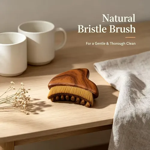 Cepillo Facial Portátil Para Contorno Linfático Angled Lymphatic Brush