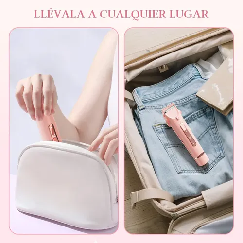 Depiladora De Bikini Para Mujer Electrica Doble Cabeza Tein