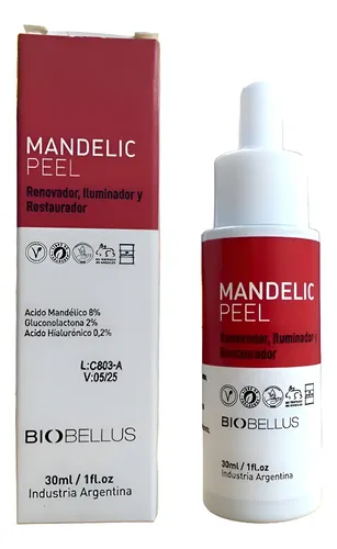Acido Mandelico Peel Renovacion Celular Biobellus 30ml