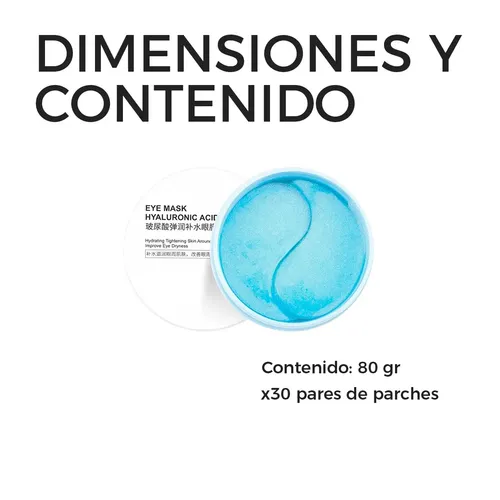 @-parches Hidrogel Ojos Acido Hialurónico Remover Ojeras