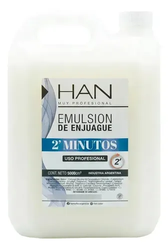 Han 2 Minutos Acondicionador Restaurador Brillo 5000ml