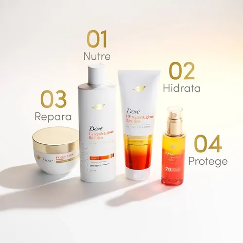 Tratamiento De Rescate 10 En 1 Uv Repair & Glow 250g Dove