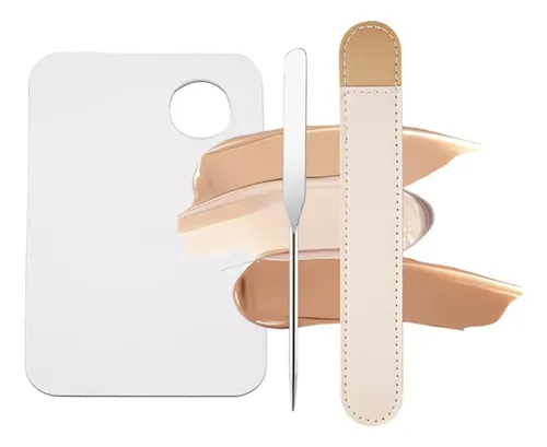 Makeup Spatula And Palette Set, Including Acrylic Makeup