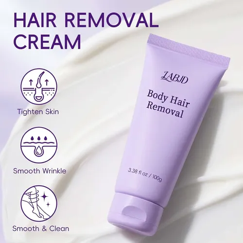 Crema Depilatoria Facial Y Corporal Labjd 100 Ml Piel