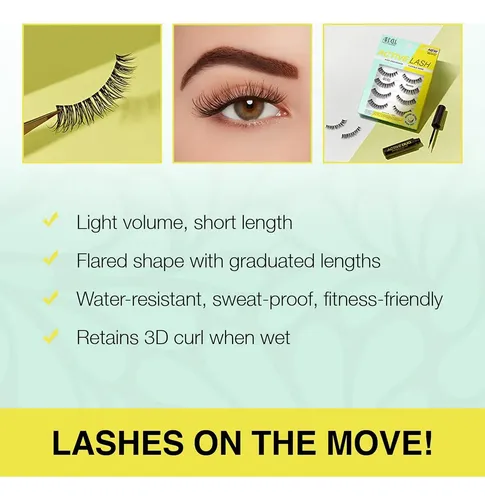 Pestañas Postizas Ardell Active Lash Speedy 4 Pares