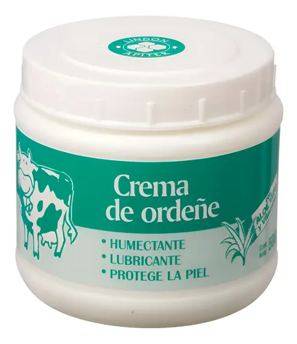 Crema De Ordeñe Con Aloe Y Vitamina A, 500g.