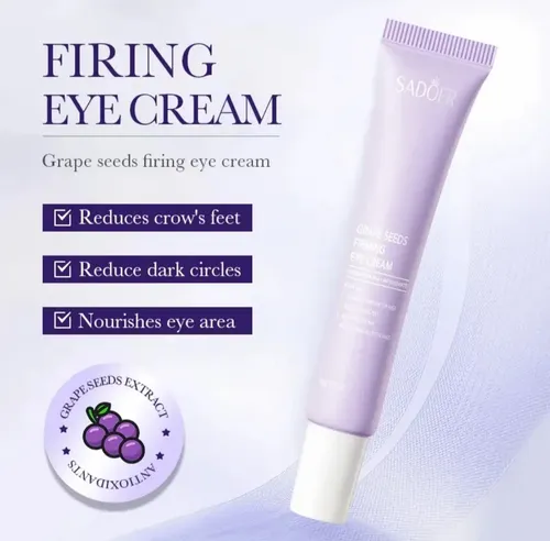 Contorno De Ojos Semillas De Uva Bolsas Ojeras 20g Sadoer Todo Tipo De Piel Día/noche