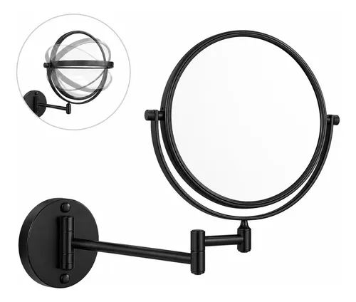 Espejo De Maquillaje Pared Plegable Extensible Y Aumento
