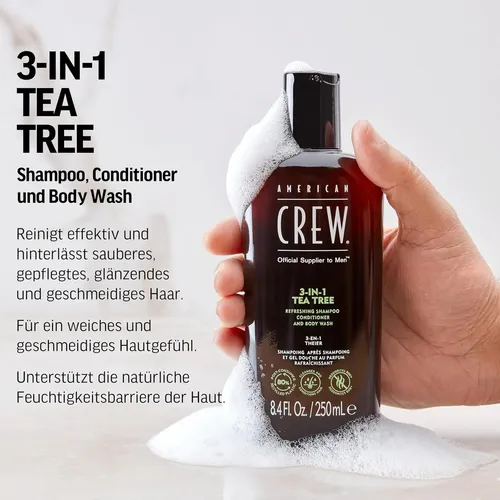 American Crew Champú, Acondicionador Y Jabón Corporal Par…
