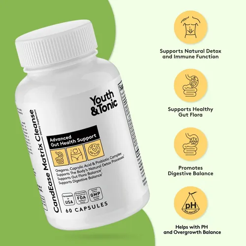 Suplemento Youth & Tonic Candease Cleanse Matrix 60 Pastilla