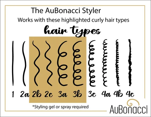 Estilizador Aubonacci Para Cabello Rizado: Levanta, Dirige Y