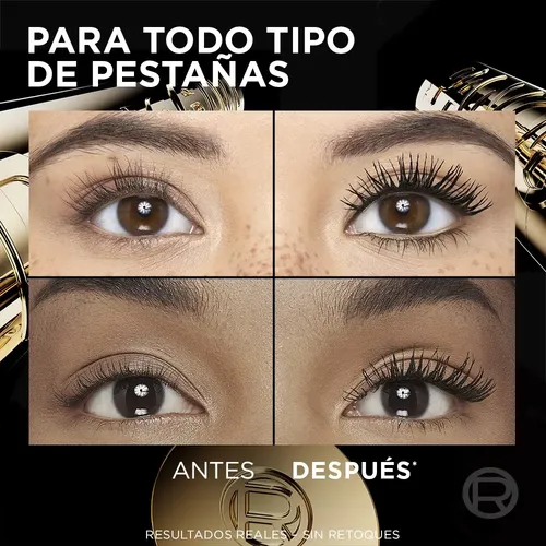Mascara de Pestañas L’Oréal París Panorama Black Waterproof