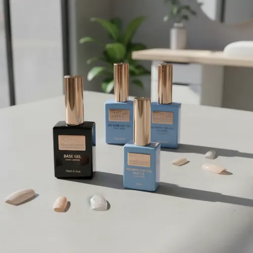 Top Coat O Base Coat Navi Esmalte Semipermanente P/uñas 15ml