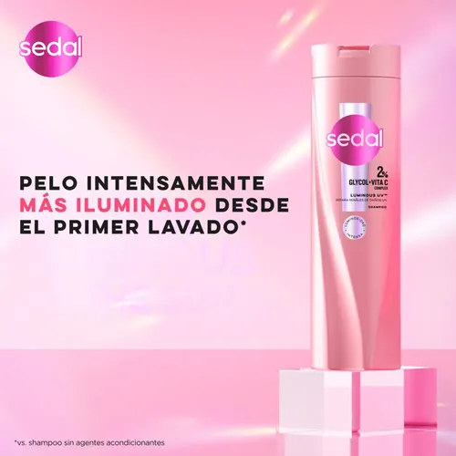 Shampoo Sedal Glycol + Vita C Complex Luminous Uv 650ml