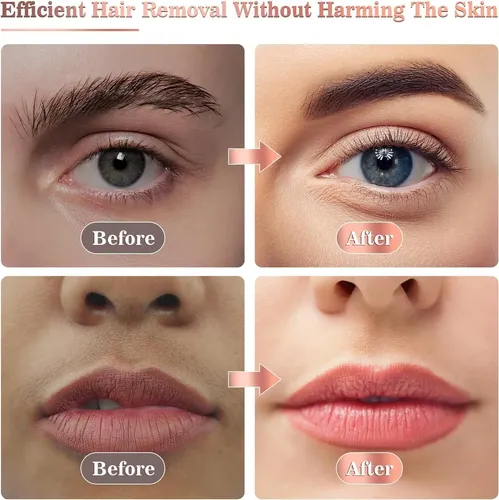 Afeitadora Portátil Depilación Facial Mujeres Recargable