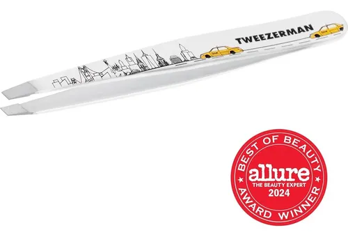 Pinzas De Cejas Slant Tweezerman 40 Aniversario Acero