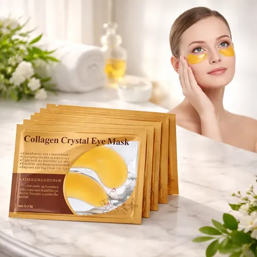 Máscara Colágeno Ojeras Crystal Parche Mascarilla X20 Unidad