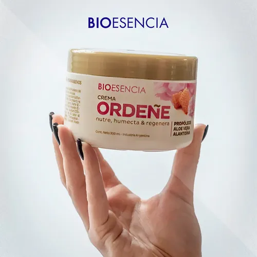 Crema De Ordeñe Bioesencia Regeneradora Aloe Vera Propoleos
