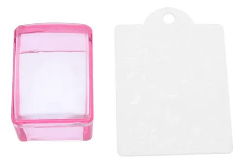 Set De Estampadores De Uñas De Silicona Clear Art Para