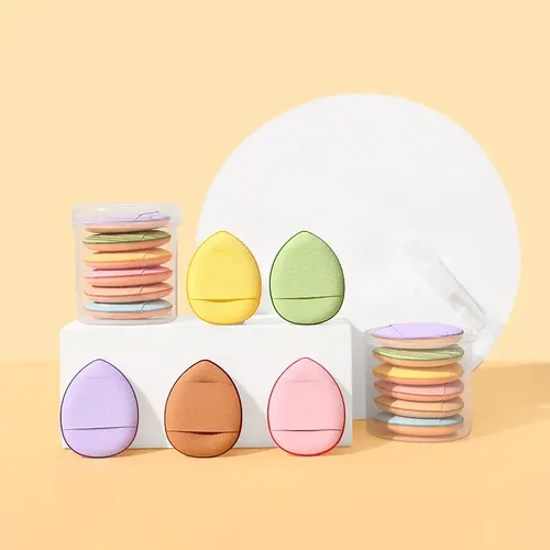 Mini Esponja Portátil Para Maquillaje Y Fijación