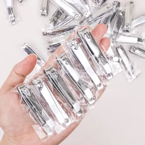 Set A Granel De 50 Cortauñas Terdey De Acero Inoxidable Para