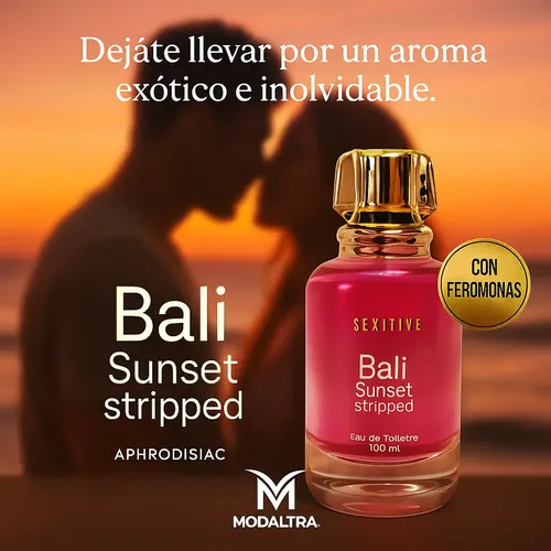 Perfume Mujer Femenino Dulce Afrodisiaco Bali +perfumero