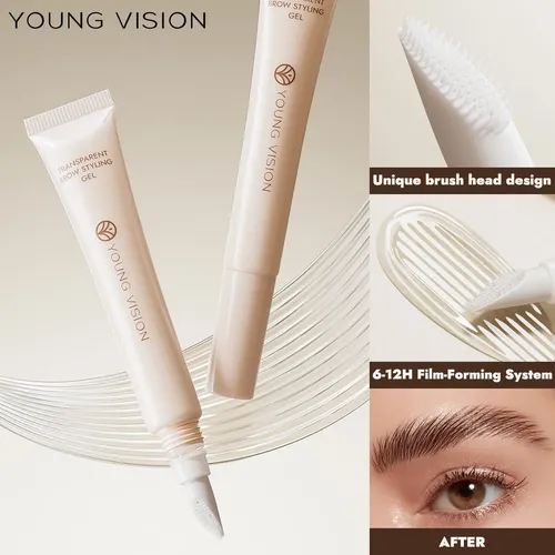Gel De Cejas 3d 10ml Con Cepillo De Silicona A Prueba De Agu